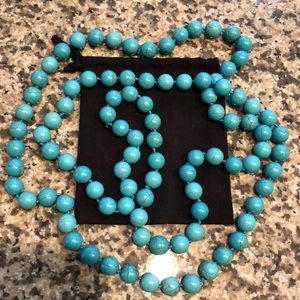 Blue Bead Necklace